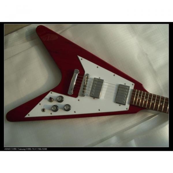 Custom Tokai Red Flying V Electric Guitar #1 image