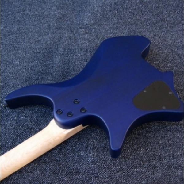 Custom Strandberg Boden 6 String Ocean Blue Color Headless Electric Guitar #3 image