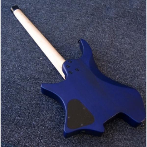 Custom Strandberg Boden 6 String Ocean Blue Color Headless Electric Guitar #4 image