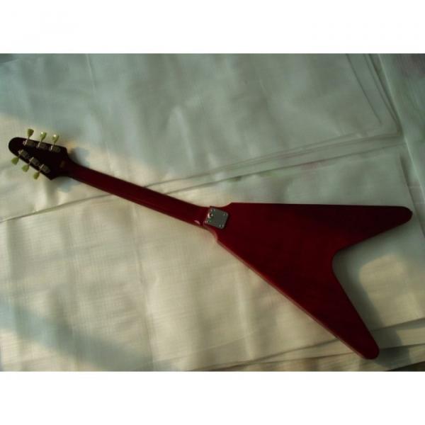 Custom Tokai Red Flying V Electric Guitar #5 image