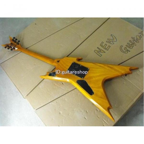 Custom Shop Yellow Strange Dean Electric Guitar #3 image