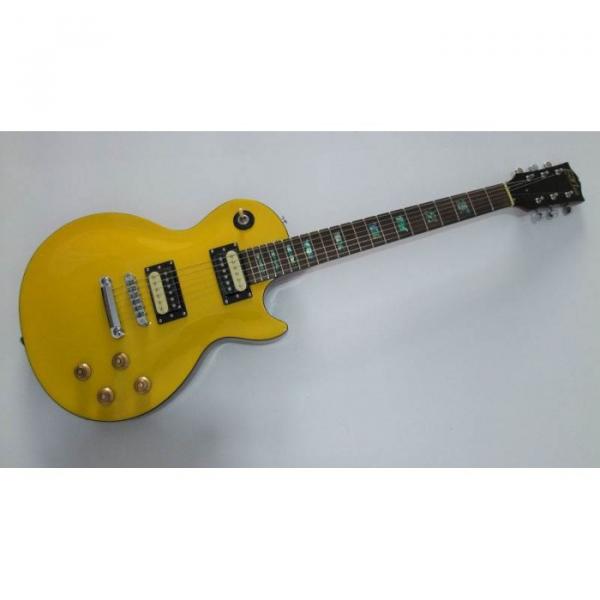 Custom Shop Yellow Standard Electric Guitar #1 image