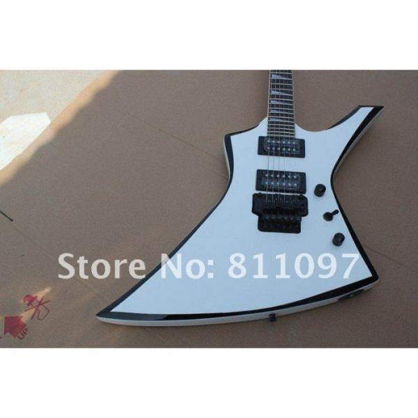 Custom Shop White Jackson Strange Electric Guitar #1 image