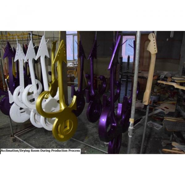 Custom Shop Blue Prince 6 String Cloud Electric Guitar Left/Right Handed Option #5 image