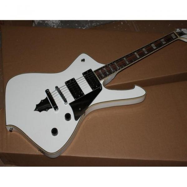 Custom Shop White Iceman Ibanez Electric Guitar #1 image