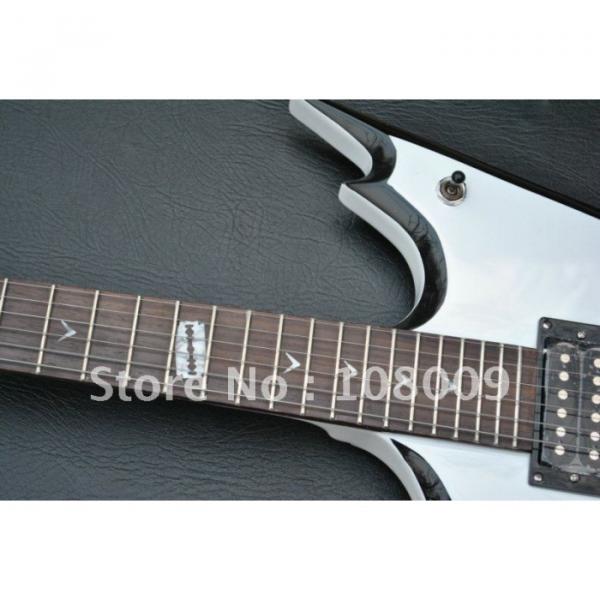 Custom Shop White Strange Dean Electric Guitar #1 image