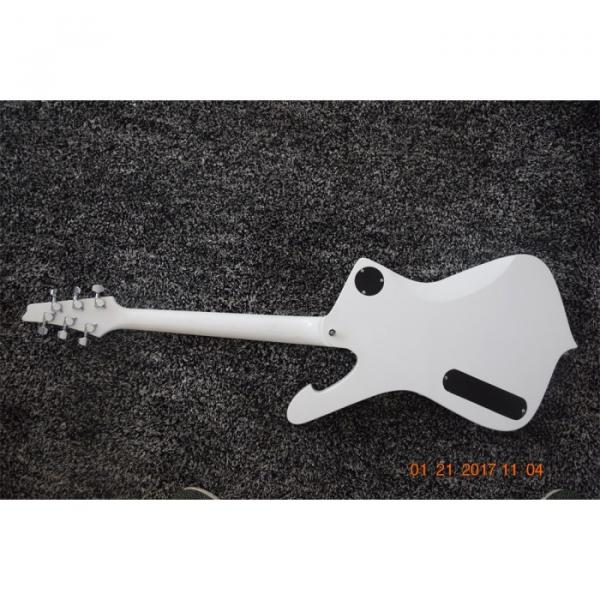 Custom Shop White Iceman Ibanez 6 String Electric Guitar #3 image