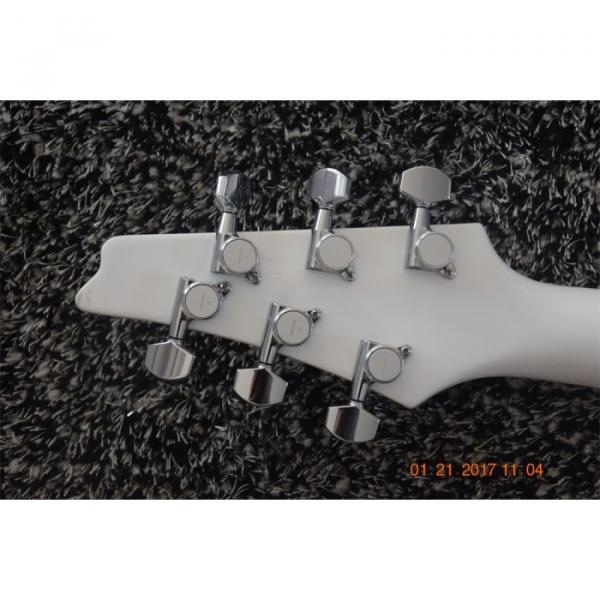 Custom Shop White Iceman Ibanez 6 String Electric Guitar #4 image