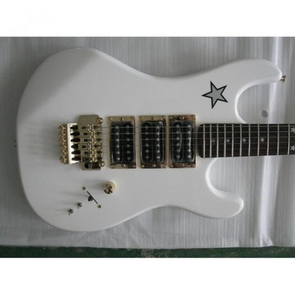 Custom Shop White Star Kramer Electric Guitar #1 image