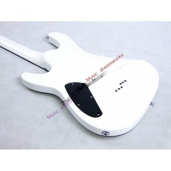 Custom Shop White Schecter J l7 Electric Guitar #4 image