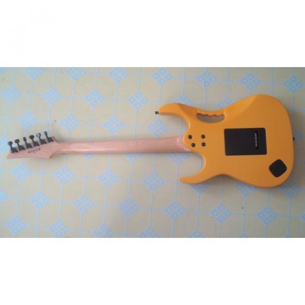 Custom Shop Yellow Ibanez Electric Guitar #3 image