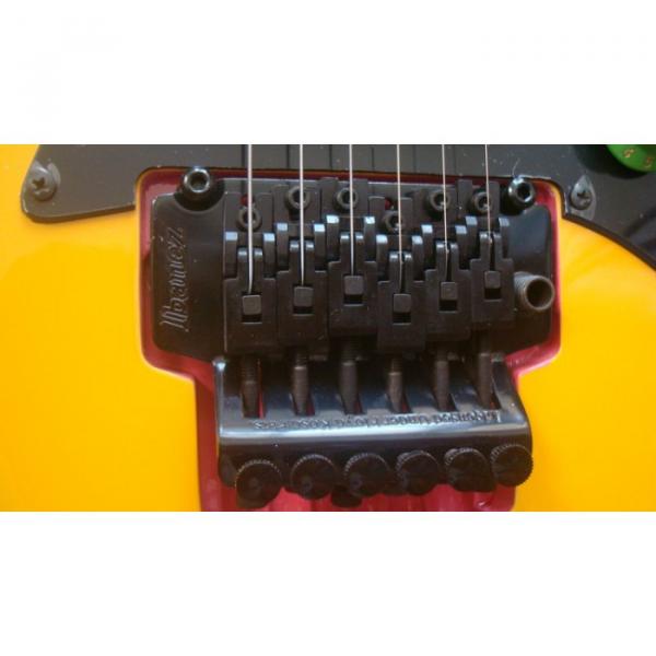 Custom Shop Yellow Ibanez Electric Guitar #5 image