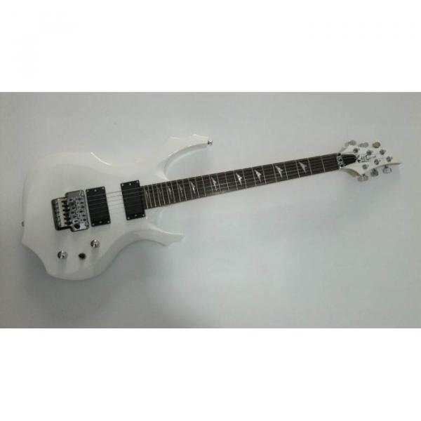 Custom Shop White BC Rich Electric Guitar #1 image