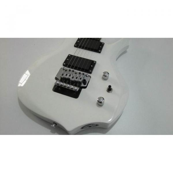 Custom Shop White BC Rich Electric Guitar #3 image