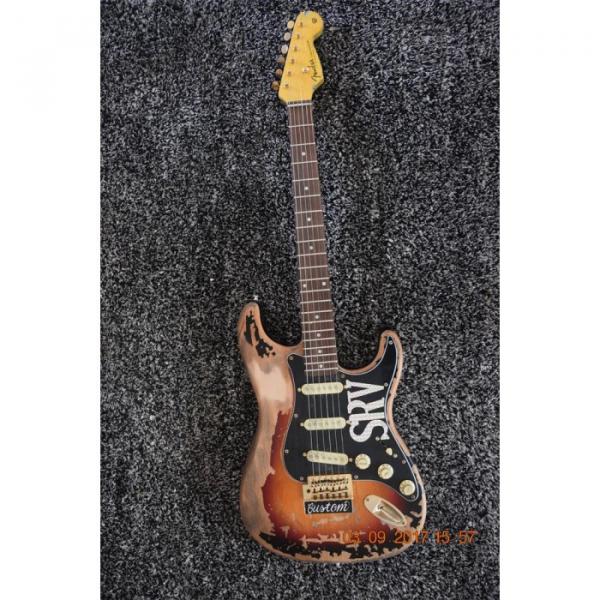 Custom Shop Vintage Fender Stevie Ray Vaughan SRV Relic Aged Electric Guitar #3 image