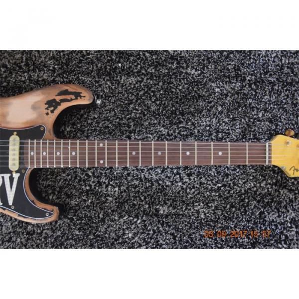 Custom Shop Vintage Fender Stevie Ray Vaughan SRV Relic Aged Electric Guitar #4 image