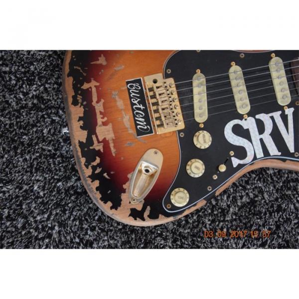 Custom Shop Vintage Fender Stevie Ray Vaughan SRV Relic Aged Electric Guitar #5 image