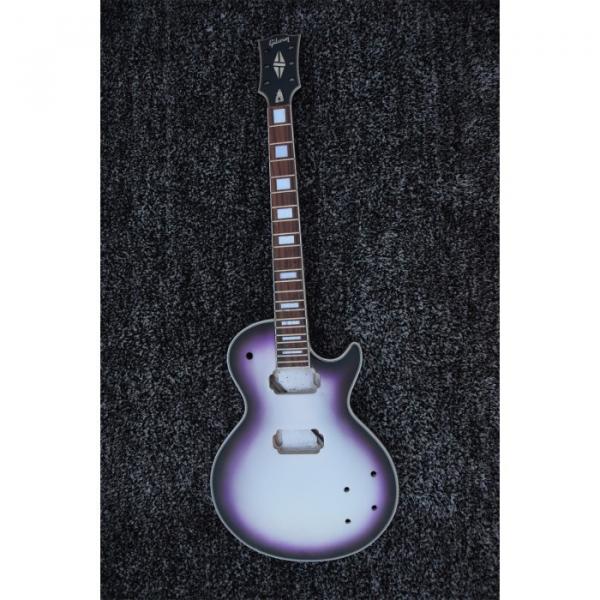 Custom Shop Unfinished Silverburst Gray Top Electric Guitar #4 image