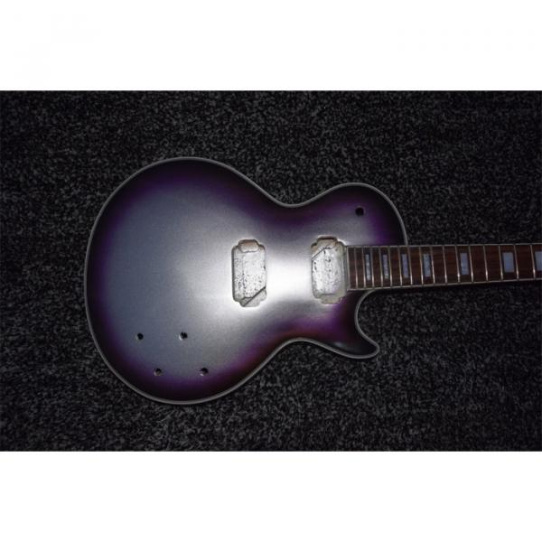 Custom Shop Unfinished Silverburst Gray Top Electric Guitar #5 image