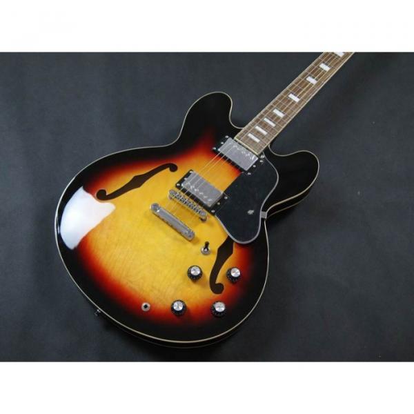 Custom Shop Tri Color Tone ES335 VOS Jazz Electric guitar #1 image