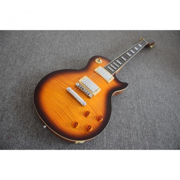 Custom Shop Tobacco Sunset Maple Top Standard Electric Guitar #1 image
