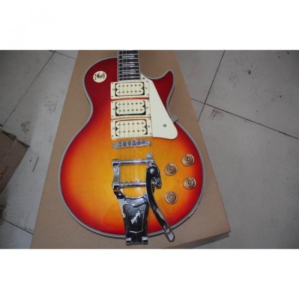 Custom Shop Tremolo Ace Frehley LP Sunburst Electric Guitar #1 image