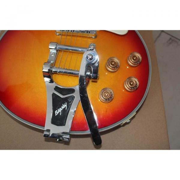 Custom Shop Tremolo Ace Frehley LP Sunburst Electric Guitar #5 image