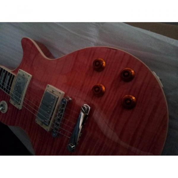 Custom Shop Tiger Pink Maple Top Standard Electric Guitar #2 image