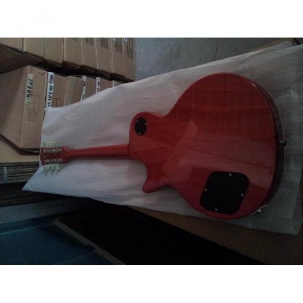 Custom Shop Tiger Pink Maple Top Standard Electric Guitar #4 image