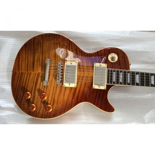 Custom Shop Tiger Maple Top LP Electric Guitar #1 image