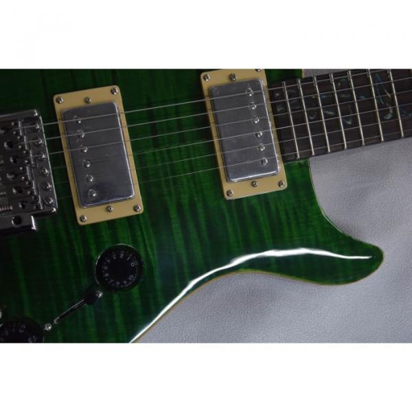 Custom Shop Tiger Green Maple Top PRS Private Stock Electric Guitar #3 image