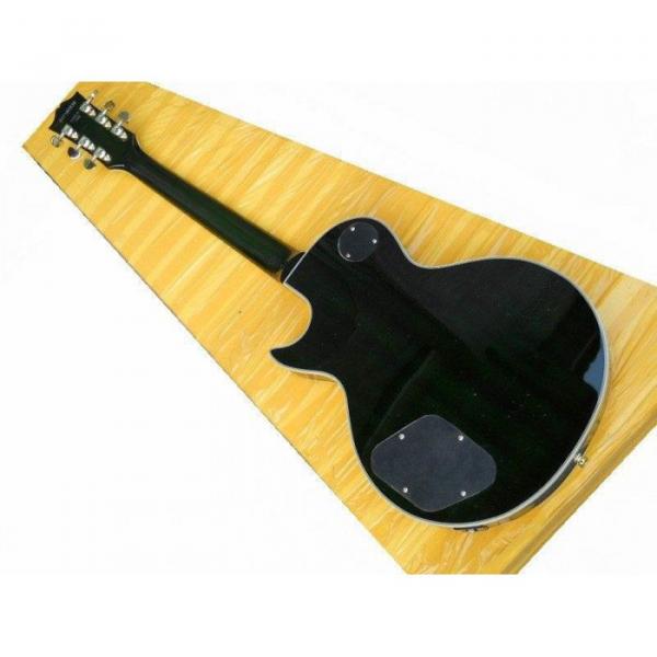 Custom Shop Tiger Maple Top Green Electric Guitar #5 image