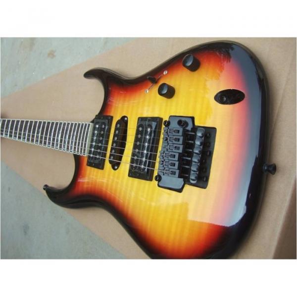 Custom Shop Sunburst Flame Maple Top Electric Guitar #1 image