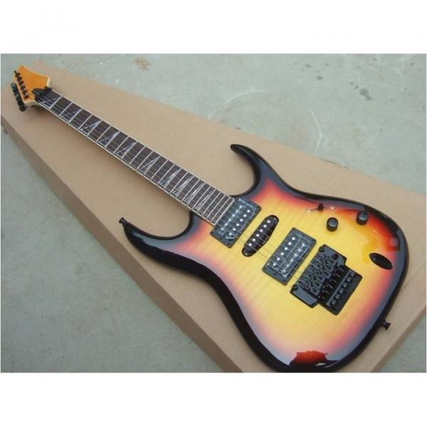 Custom Shop Sunburst Flame Maple Top Electric Guitar #3 image