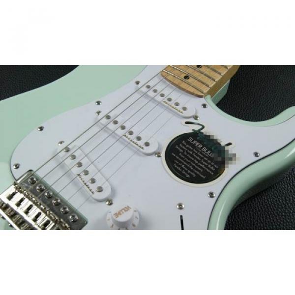 Custom Shop Teal Jeff Beck Fender Stratocaster Electric Guitar #3 image