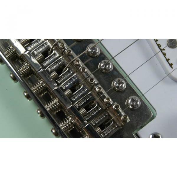 Custom Shop Teal Jeff Beck Fender Stratocaster Electric Guitar #4 image