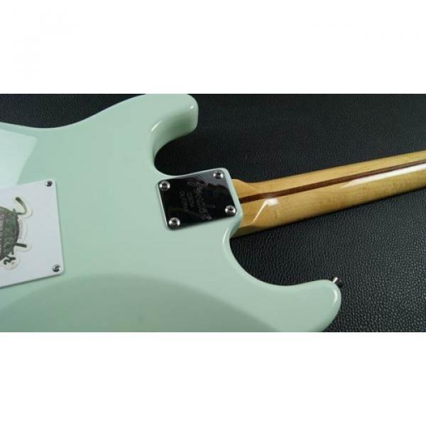 Custom Shop Teal Jeff Beck Fender Stratocaster Electric Guitar #5 image