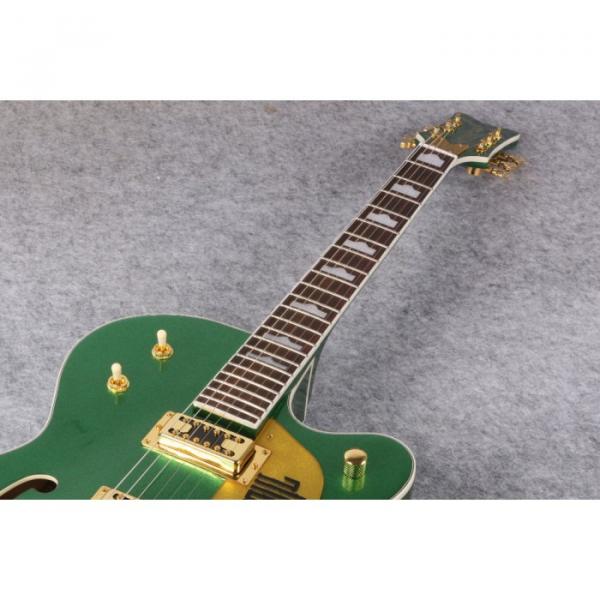 Custom Shop The Goal Is Soul Gretsch Green Jazz Electric Guitar #4 image