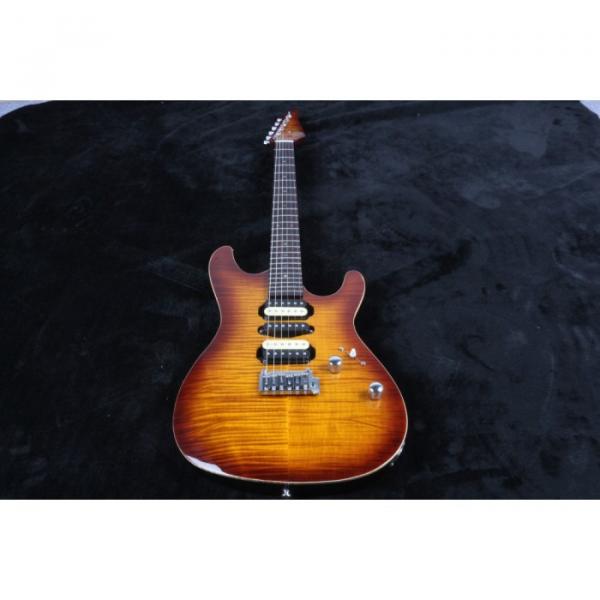 Custom Shop Suhr Tobacco Flame Maple Top Electric Guitar #1 image