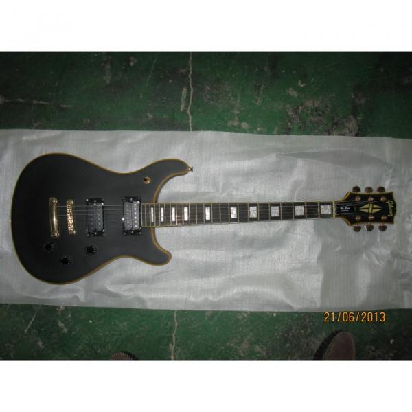 Custom Shop Tak Matsumoto Matte Black Electric Guitar #5 image