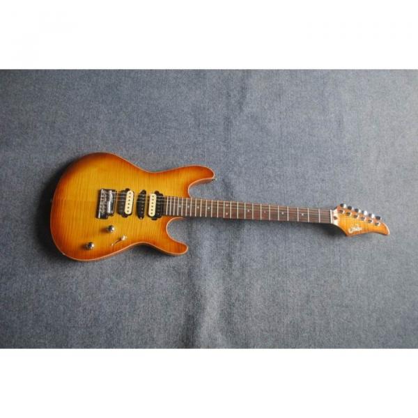 Custom Shop Suhr Sunburst Pro Series Electric Guitar #1 image