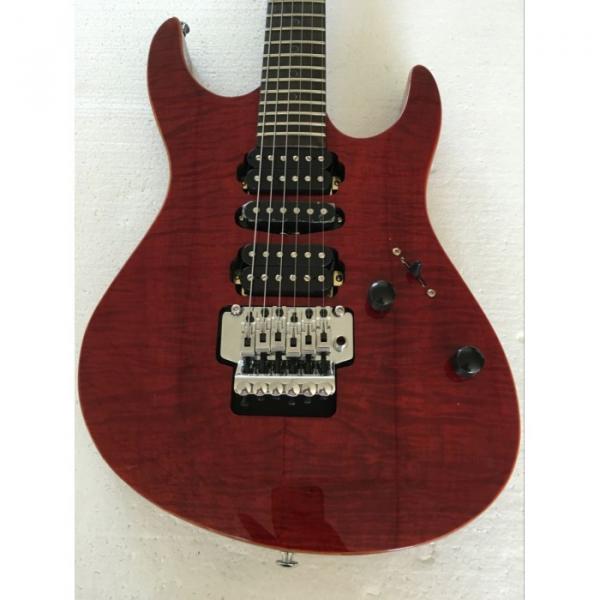 Custom Shop Suhr Red Burgundy Maple Top Electric Guitar Floyd Rose #1 image