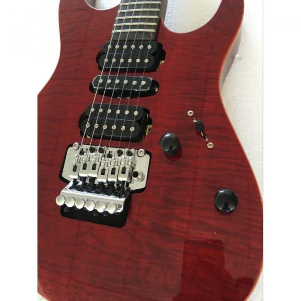 Custom Shop Suhr Red Burgundy Maple Top Electric Guitar Floyd Rose #2 image