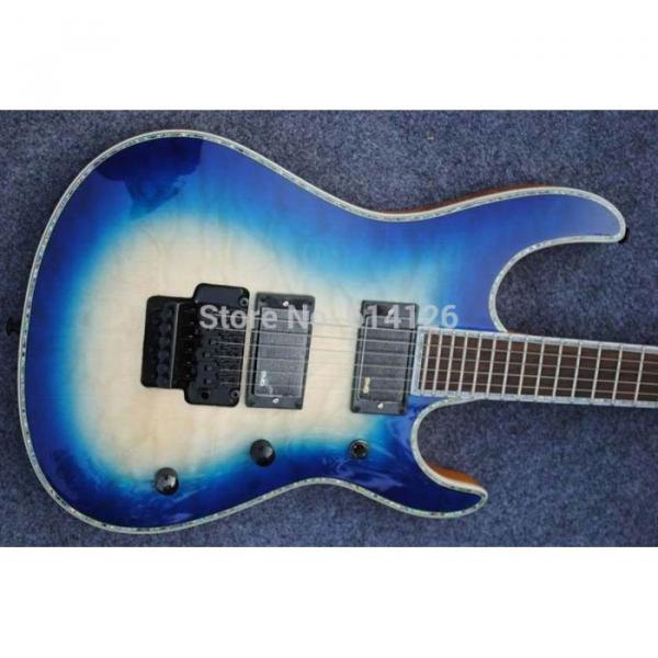 Custom Shop Suhr Quilted Translucent Natural Blue Electric Guitar #1 image