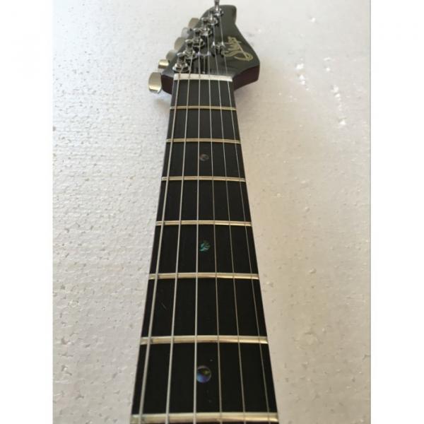 Custom Shop Suhr Black Gray Maple Top Electric Guitar #3 image