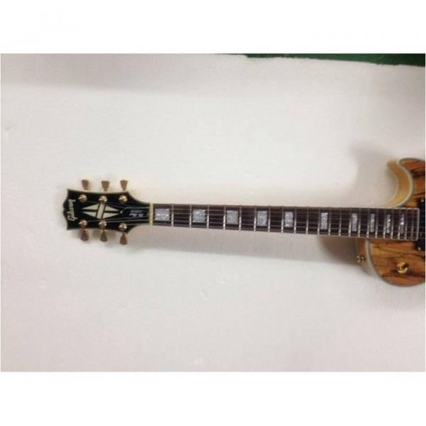 Custom Shop Spalted Maple Standard Dead Wood LP Electric Guitar #3 image