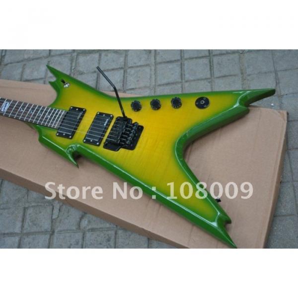Custom Shop Strange Yellow Green Dean Electric Guitar #3 image
