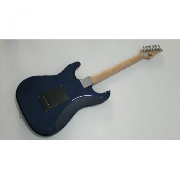 Custom Shop Suhr Fantasy Blue Flowers Electric Guitar #5 image