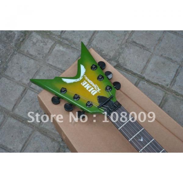 Custom Shop Strange Yellow Green Dean Electric Guitar #5 image