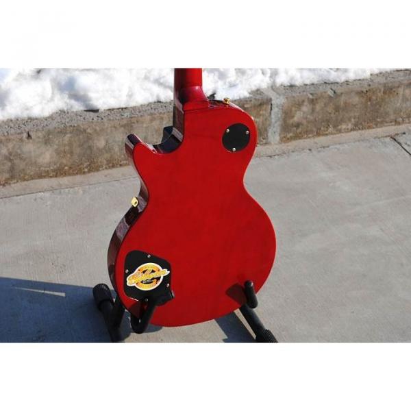 Custom Shop Standard Flame Maple Top Red Electric Guitar #3 image